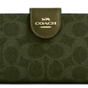 Coach Olive Signature Wallet